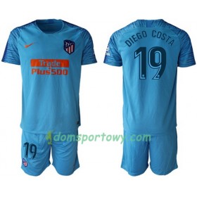 Koszulka Atlético Madryt Diego Costa 19 Dziecięcy Wyjazdowe Koszulki Piłkarskie 2018-2019 Krótki Rękaw